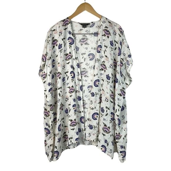 Natural Reflections Lightweight Floral Cardigan - Picture 1 of 6